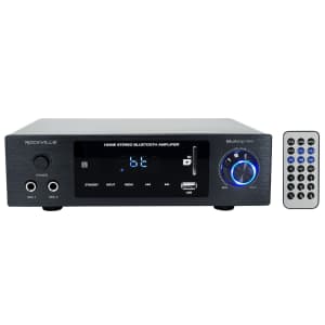 Rockville BlueAmp 150 Home Stereo Bluetooth Amplifier Receiver for $85 Rockville BlueAmp 150 Home Stereo Bluetooth Amplifier Receiver for $85