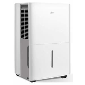 Midea 50-Pint Dehumidifier with Reusable Filter for $133 Midea 50-Pint Dehumidifier with Reusable Filter for $133