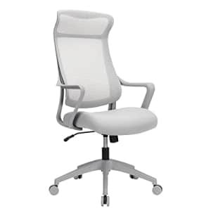 Realspace Lenzer Mesh High-Back Task Chair, Gray for $140