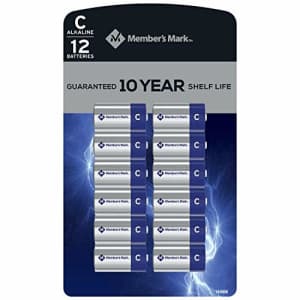 Member's Mark Alkaline C Batteries (12 Pack) for $26 Member's Mark Alkaline C Batteries (12 Pack) for $26