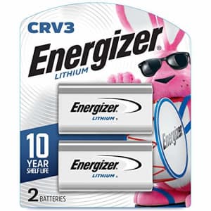 Eveready Energizer CRV3 Lithium Photo Batteries (2 Battery Count) for $30 Eveready Energizer CRV3 Lithium Photo Batteries (2 Battery Count) for $30