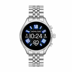 Michael Kors Access Lexington 2 Touchscreen Stainless Steel Smartwatch, Silver Tone-MKT5077 for $344 Michael Kors Access Lexington 2 Touchscreen Stainless Steel Smartwatch, Silver Tone-MKT5077 for $344
