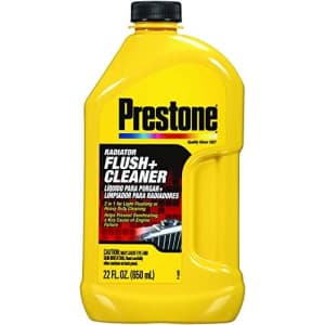 Prestone 22-oz. Radiator Flush + Cleaner for $14