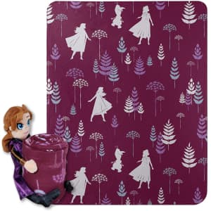 Disney Frozen 2 Dandelion Anna Fleece Throw Blanket Set for $13 Disney Frozen 2 Dandelion Anna Fleece Throw Blanket Set for $13