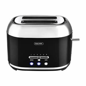 Kalorik Modern Heavy Duty 2-Slice Rapid Toaster with Removable Crumb Tray, Black for $65