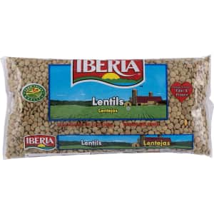 Iberia Dry Lentils 12-oz. Bag for $1.12 via Sub & Save
