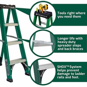 Louisville Ladder FS4004, 4 Feet, Green for $107