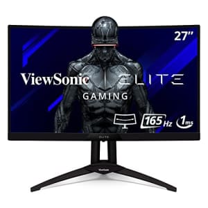 ViewSonic ELITE XG270QC Curved 27 Inch 1ms 1440p 165Hz FreeSync Premium Pro Gaming Monitor with for $566 ViewSonic ELITE XG270QC Curved 27 Inch 1ms 1440p 165Hz FreeSync Premium Pro Gaming Monitor with for $566