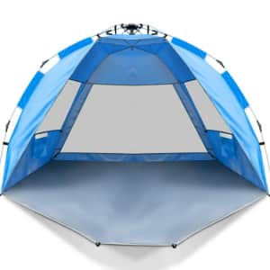 4-Person Beach Pop-Up Tent for $49
