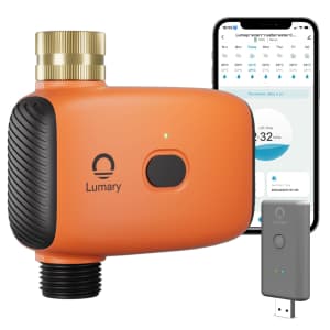 Lumary WiFi Water Timer for Garden Hose for $24
