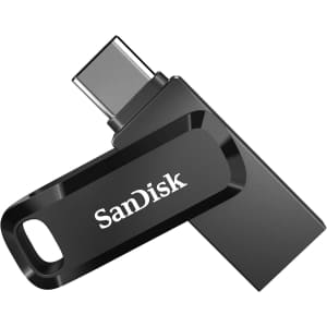 SanDisk Ultra Dual Drive Go 128GB USB Flash Drive for $15
