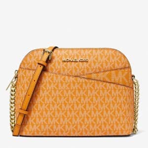 Michael Michael Kors Jet Set Dome Crossbody Bag for $79 Michael Michael Kors Jet Set Dome Crossbody Bag for $79