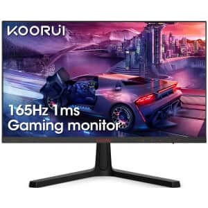 Koorui 24" 1080p 165Hz FreeSync LED Monitor for $106