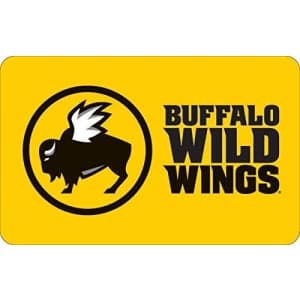 $50 Buffalo Wild Wings Digital Gift Card: $42.50
