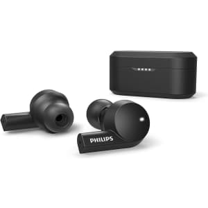 Philips Audio Active Noise Canceling Wireless Earbuds for $50 Philips Audio Active Noise Canceling Wireless Earbuds for $50