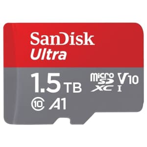 SanDisk Ultra 1.5TB microSDXC Memory Card w/ Adapter for $120