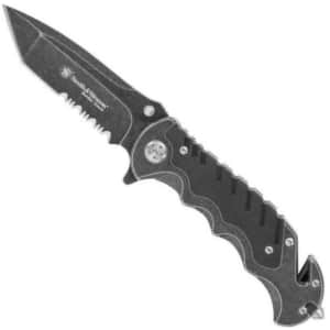 Smith & Wesson Border Guard Tanto Folding Knife for $23