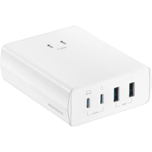 Insignia 100W 4-Port USB / USB-C Desktop Charger Kit for $38 Insignia 100W 4-Port USB / USB-C Desktop Charger Kit for $38