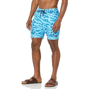 NEFF Men's Standard Daily Hot Tub Board Shorts for Swimming, Blue Slauson, X-Large for $40 NEFF Men's Standard Daily Hot Tub Board Shorts for Swimming, Blue Slauson, X-Large for $40