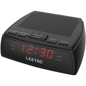 Leetac AM/FM Radio Dual Alarm Clock for $9 Leetac AM/FM Radio Dual Alarm Clock for $9