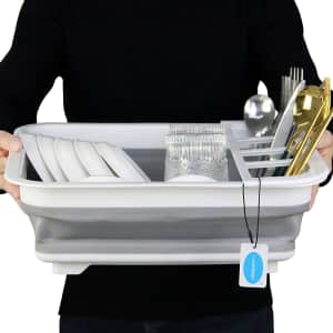 Casaphoria Collapsible Dish Drainer for $8