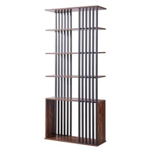 Boyel Living 71" 5-Shelf Slat Metal Frame Bookcase for $315 Boyel Living 71" 5-Shelf Slat Metal Frame Bookcase for $315