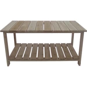Stonegate Designs Fir Wood Coffee Table for $33 Stonegate Designs Fir Wood Coffee Table for $33