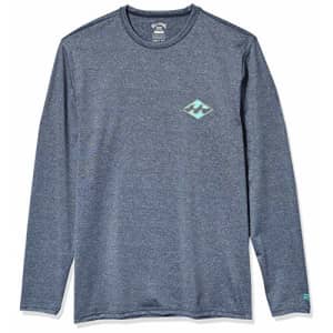 Billabong Men's Warchild Loose Fit Long Sleeve Rashguard, Navy Heather, XL for $38 Billabong Men's Warchild Loose Fit Long Sleeve Rashguard, Navy Heather, XL for $38