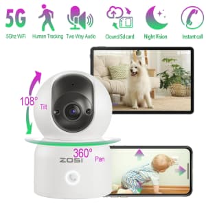 Zosi 5GHz WiFi Security Camera for $21 Zosi 5GHz WiFi Security Camera for $21