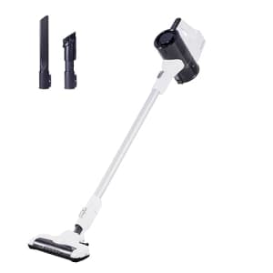 Amazon Basics Cordless Vacuum Cleaner with Brushless Motor 0.4L, White for $105 Amazon Basics Cordless Vacuum Cleaner with Brushless Motor 0.4L, White for $105