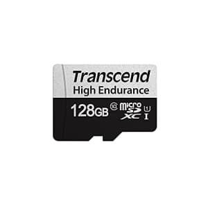 Transcend TS128GUSD350V 128GB UHS-I U1 Micro SD Memory Card for $13