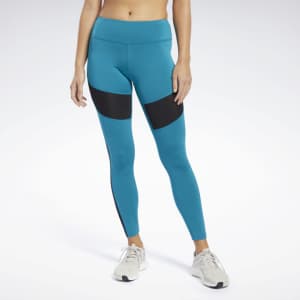 Reebok Women's Workout Ready Mesh Tights for $14 Reebok Women's Workout Ready Mesh Tights for $14