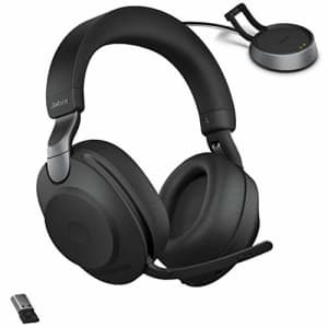 Jabra Evolve2 85 UC Wireless Headphones with Link380a & Charging Stand, Stereo, Black Wireless for $535