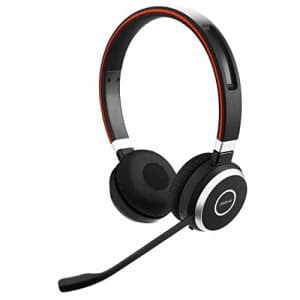 Jabra Evolve 65 MS Wireless Headset, Stereo Includes Link 370 USB Adapter Bluetooth Headset with for $155 Jabra Evolve 65 MS Wireless Headset, Stereo Includes Link 370 USB Adapter Bluetooth Headset with for $155