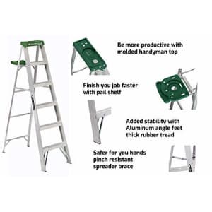 Louisville Ladder 3-Foot Aluminum Step Ladder, 225-Pound Capacity, AS4003 for $47