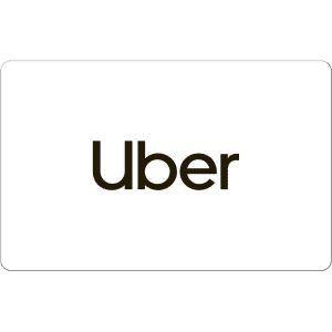 $100 Uber / Uber Eats Gift Card: $90