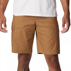 Columbia Men's Rapid Rivers Comfort Stretch Cargo Shorts for $21