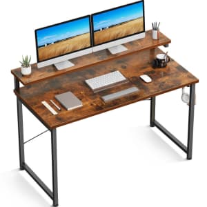17 Stories Tunnis Metal Base Writing Desk for $68 17 Stories Tunnis Metal Base Writing Desk for $68