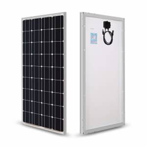 100-Watt 12-Volt Monocrystalline Solar Panel for $82 100-Watt 12-Volt Monocrystalline Solar Panel for $82