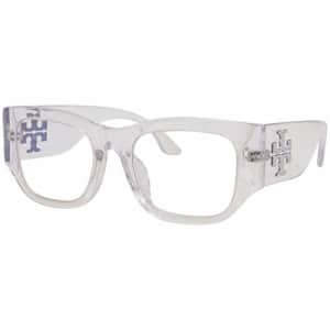 Tory Burch TY7145U 1821/SB Sunglasses Clear Transparent/Clear-Blue Light Lenses for $106