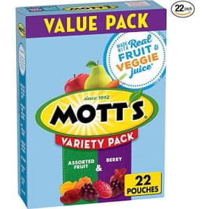 Mott's Fruit Flavored Snacks 22-Pack for $3.73 via Sub. & Save
