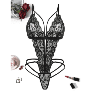 Avidlove Lace Babydoll Bodysuit for $7 Avidlove Lace Babydoll Bodysuit for $7