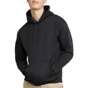 Hanes Men's Ecosmart Pullover Hoodie for $10