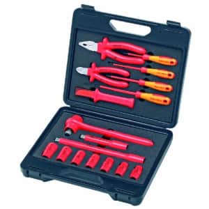 KNIPEX 17 Pc Compact Tool Set w/Case, 1000V Insulated for $727
