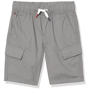 Tommy Hilfiger boys Drawstring Pocket Cargo Shorts, Cargo Monument 22, 8 10 US for $24