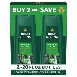 Irish Spring Original Clean Body Wash 20-oz. Bottle 2-Pack for $6.79 via Sub & Save