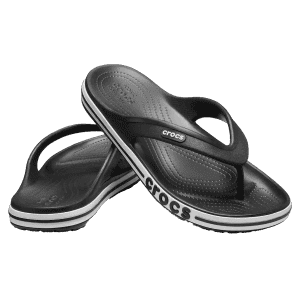 Crocs Unisex Bayaband Flip Flops for $24