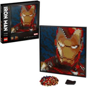 LEGO Art Marvel Studios Iron Man for $96