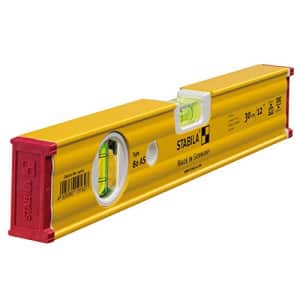 Stabila Inc. Stabila 29012 Type 80 AS-2 12 Inch Spirit Level Slim Stable and Handy Profile For Any Measuring Task for $40