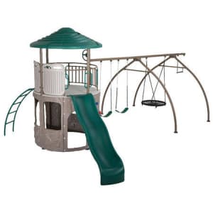 Lifetime Adventure Tower with Spider Swing for $1,649 for members Lifetime Adventure Tower with Spider Swing for $1,649 for members